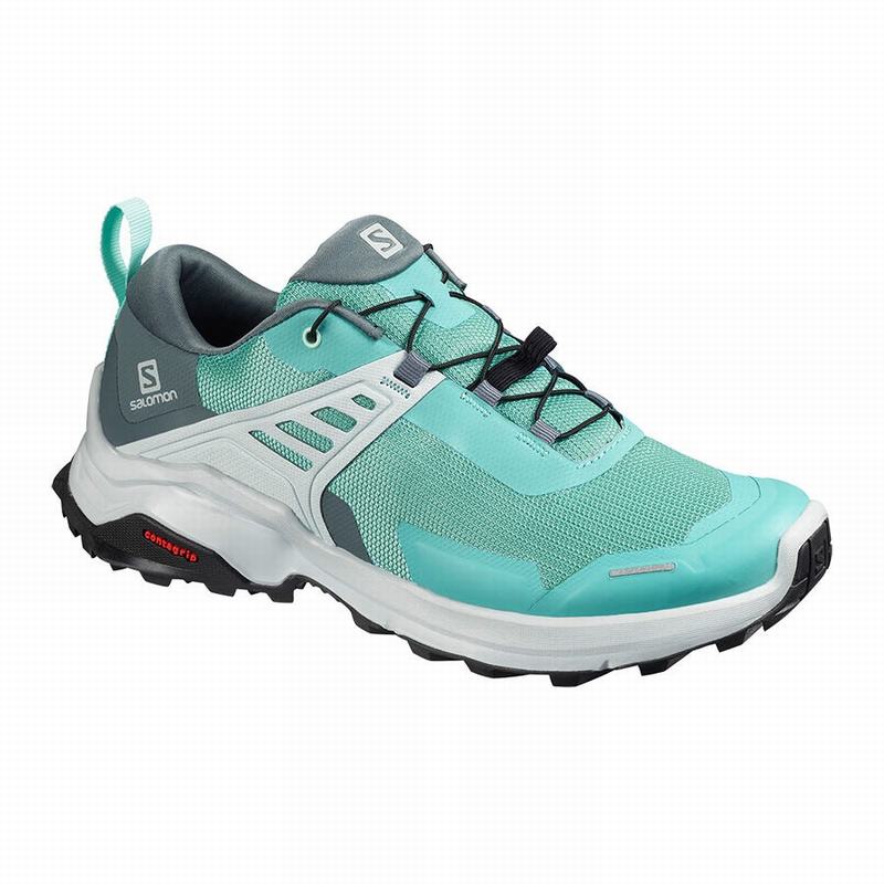 Salomon Singapore Womens Hiking Shoes - X RAISE Turquoise | 89430-TCIZ